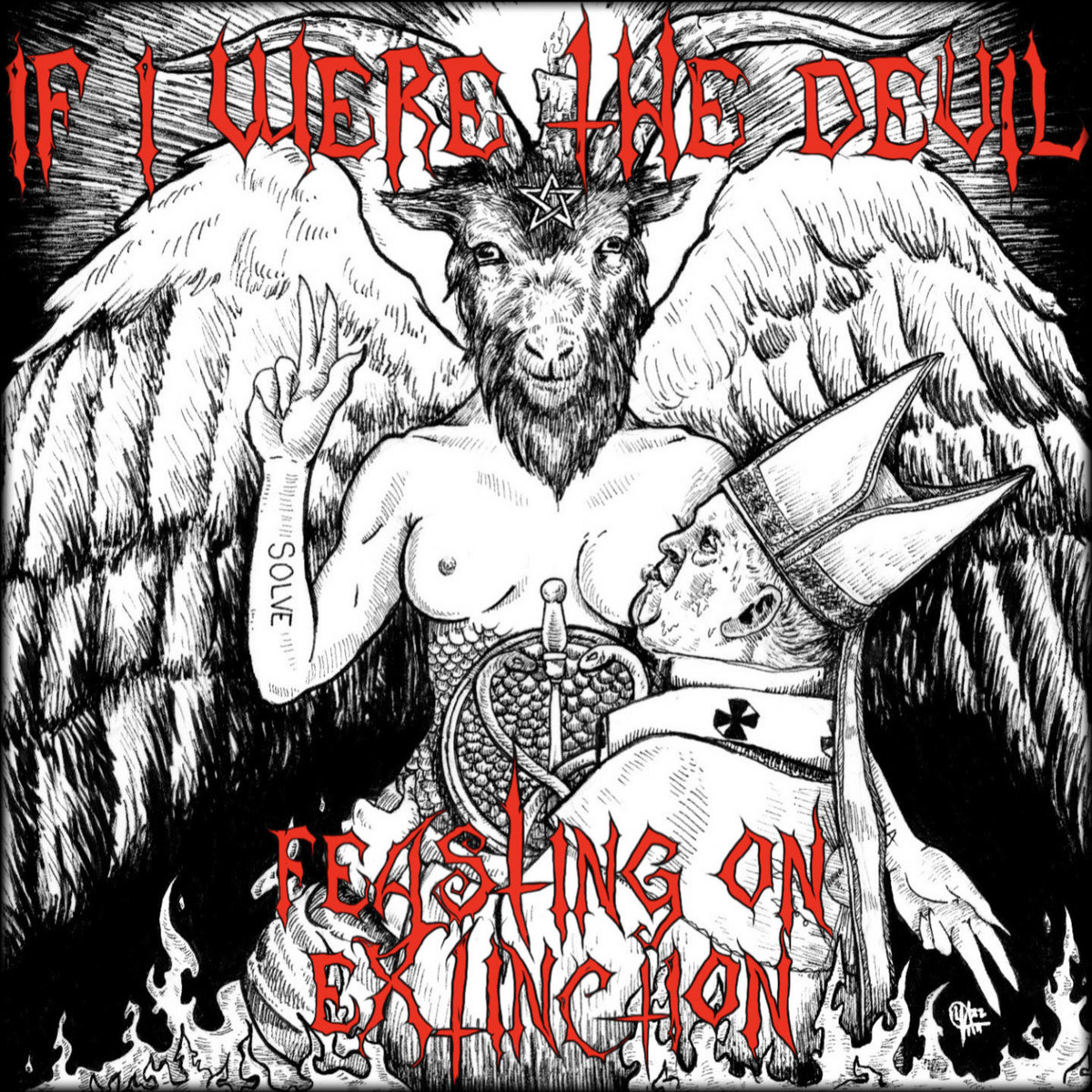 Cover art for If I Were the Devil - Feasting on Extinction